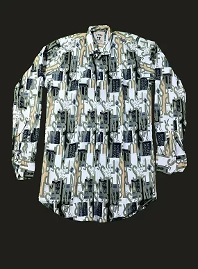Men’s Multicoloured Casual Shirt – Full Sleeve Casual Shirt, Trendy Everyday Style