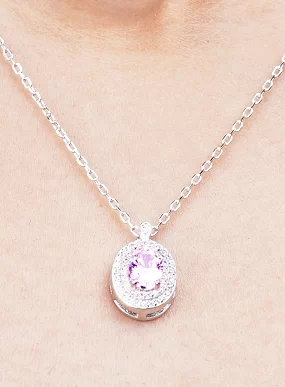 Oval Emerald Cut Necklace Set
