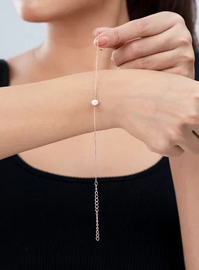 Pearl Chain Bracelet